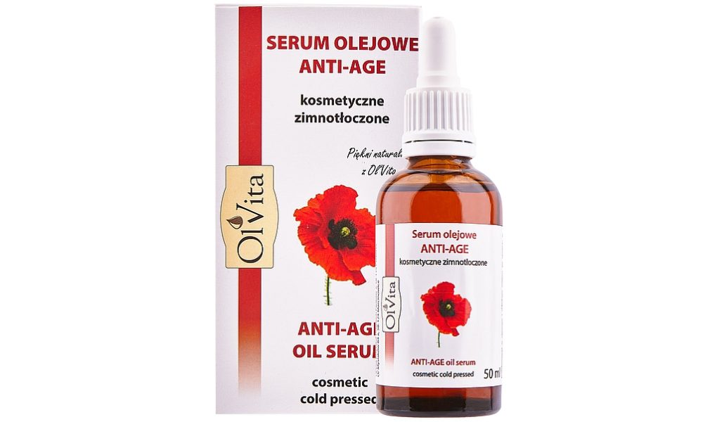 Kosmetyczne Serum olejowe Anti-Age zimnotłoczone
