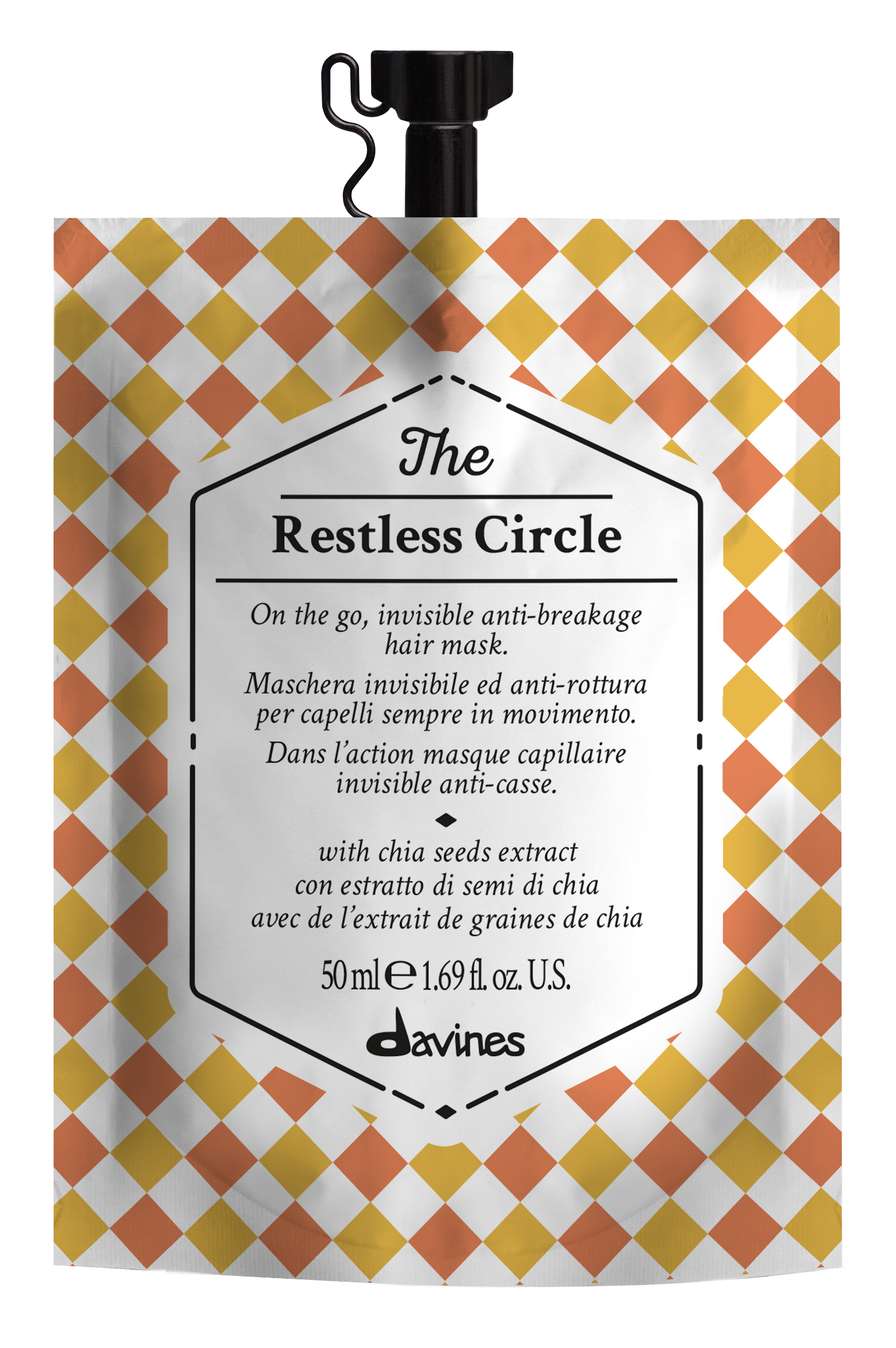 Davines The Restless Circle ” maska przeciw łamaniu się włosów