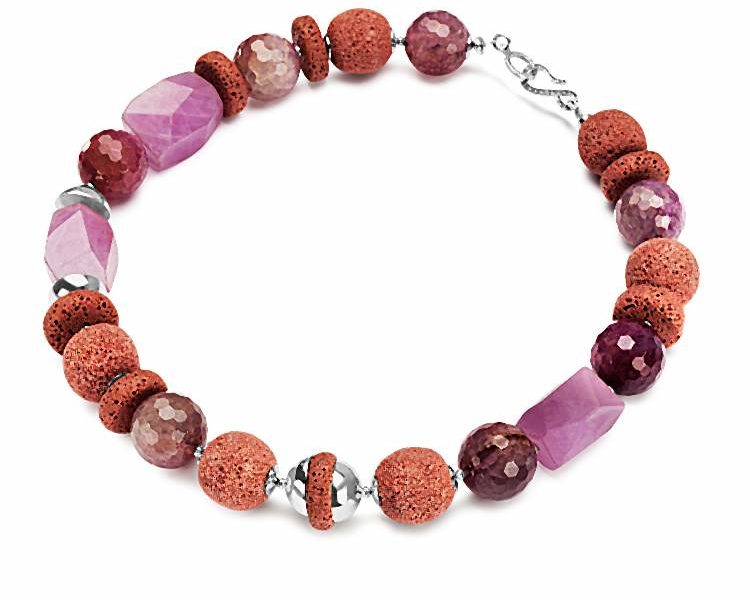 Ognisty pomarańcz, amarantowy róż oraz subtelna mieszanka błękitów, bransoletki, naszyjniki – Kolekcja YES Palette