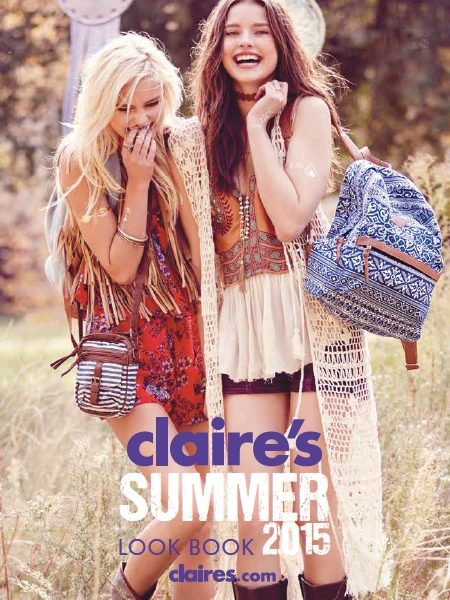 NOWY LOOKBOOK MARKI CLAIRE’S NA SEZON WIOSNA-LATO 2015