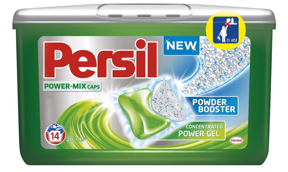 Persil-Power-Mix-Caps_BOX_14-szt proszek i żel w jednej kapsułce