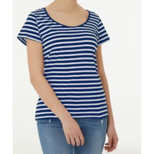 KiK_T-shirt_w_paseczki_cena_12_99 Stylizacje na lato – czas na paski!