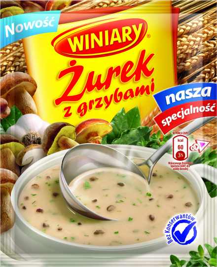 Grzybowy smak tradycji – Ĺťurek z grzybami