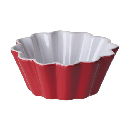 Bake Muffin Form 10cm Red