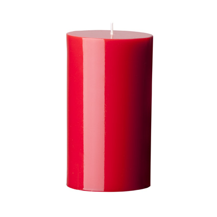 Kelly Candle 10cm Red