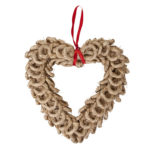 Kevin Straw Heart 30cm Świąteczne trendy 2011 według DUKA