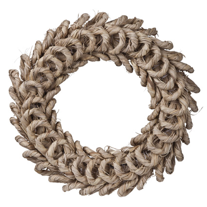 Kevin Straw Wreath 30cm