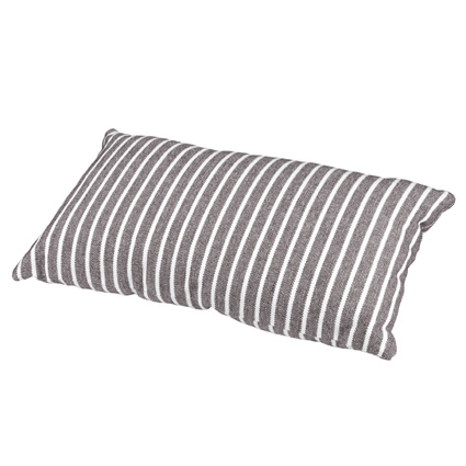 Kia Pillow 50x30cm Greywhite Stripes