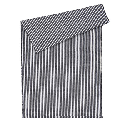 Kia Runner 40x140cm Blackwhite Stripes