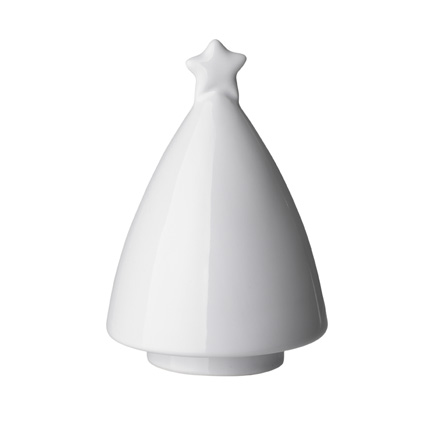 Kim Christmas Tree Decoration 10cm White