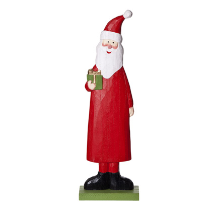 Knut Santa 25,5cm Wood