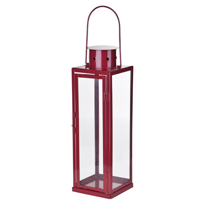 Konrad Lantern 40,5cm Red