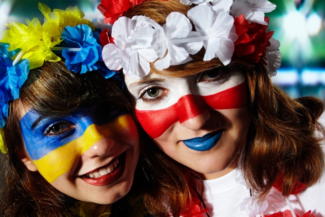 European Football Championship 2012 fan girls
