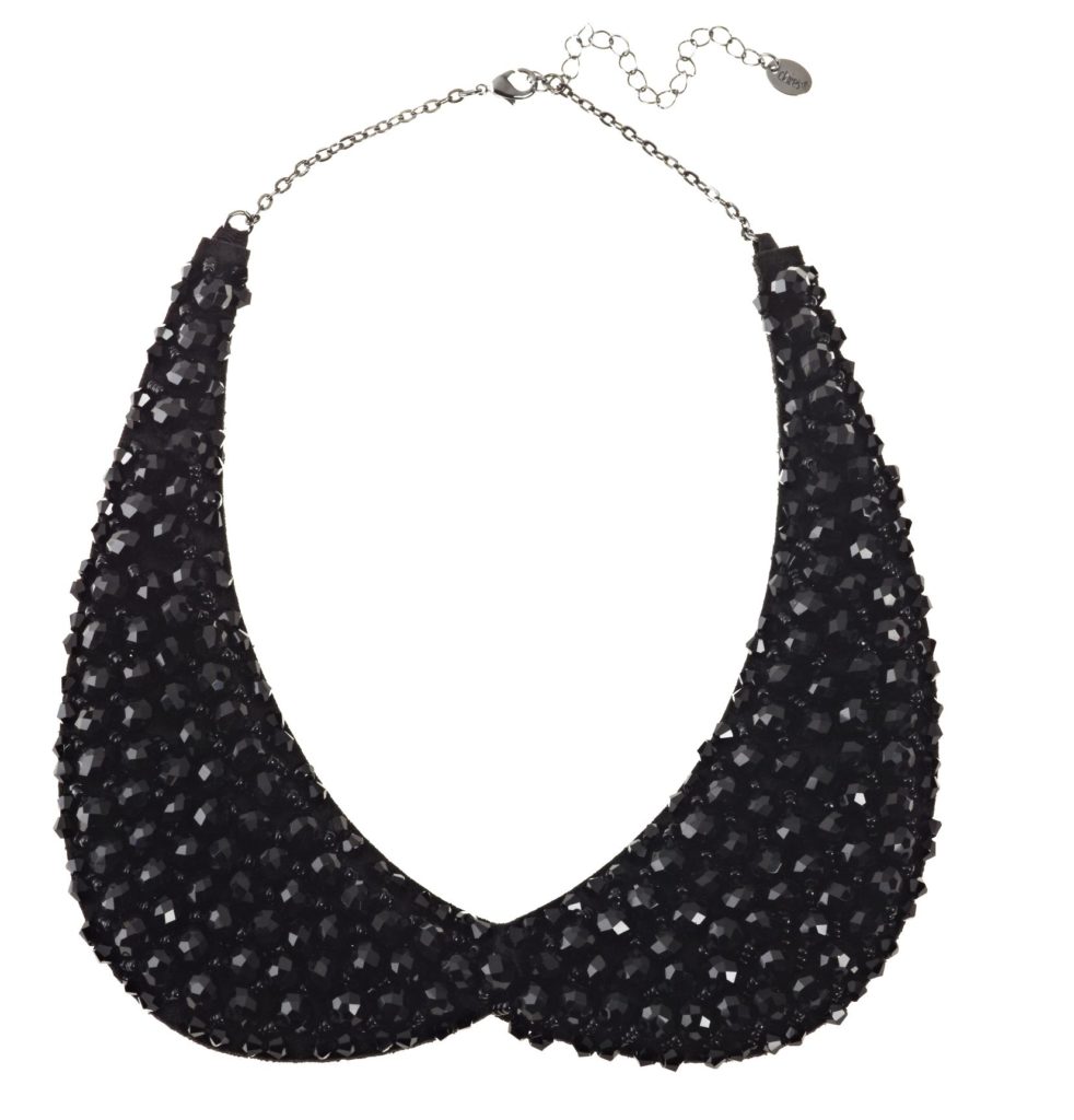 Black Beaded Collar Ł15.00, 19,95_