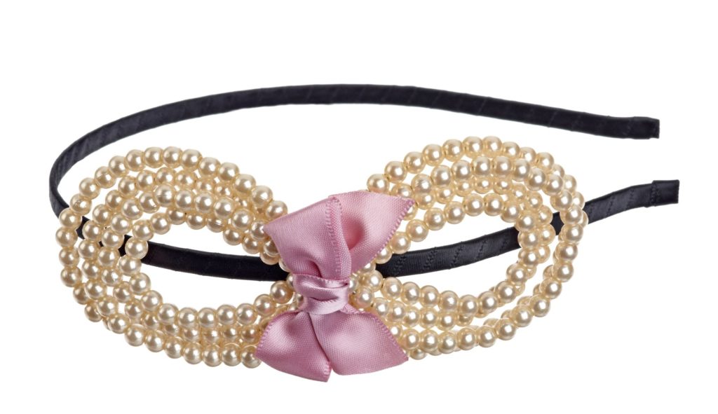 Faux Pearl Bow Headband Ł7.00, 9,95_