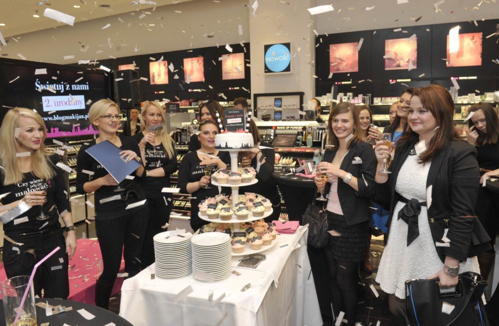 2. urodziny www.blogmakijaz.pl firmy Sephora Polska