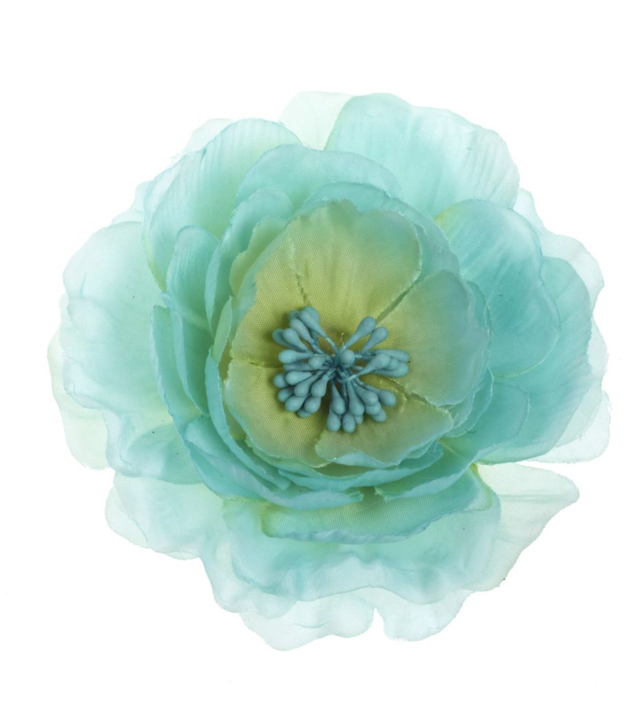 Aqua Blue Flower