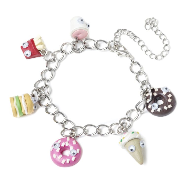 Food Charm Bracelet