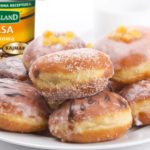 Przepis na pączki z nadzieniem toffi