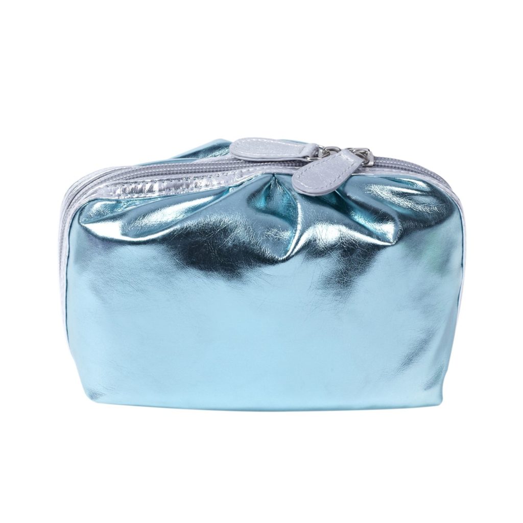 Blue Metallic Make Up Bag 5.50GBP, 7,95euro, 31,90pln