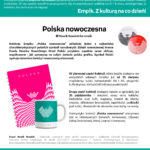 Polska nowoczesna_backgrounder Kubki, zeszyty oraz przypinki z designerskim nadrukiem