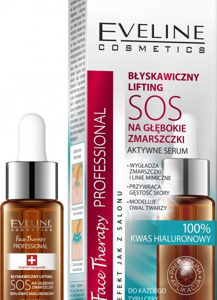 BŁYSKAWICZNY LIFTING SOS NA GŁĘBOKIE ZMARSZCZKI Eveline Cosmetics