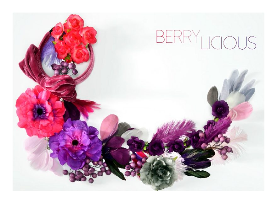 Berrylicious w istnie apetycznych kolorach to sposób boho i hippie