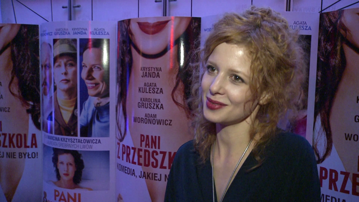 W komedii „Pani z przedszkola ” Karolina Gruszka uwodzi Agatę Kuleszę