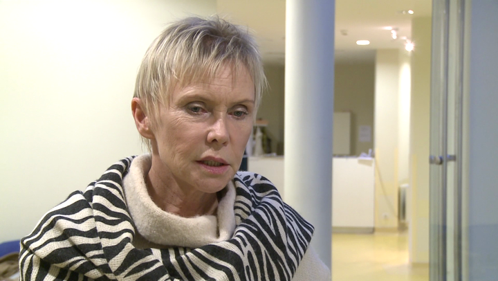Ewa Błaszczyk zagrała jedną z głównych ról w familijnym filmie „Za niebieskimi drzwiami „