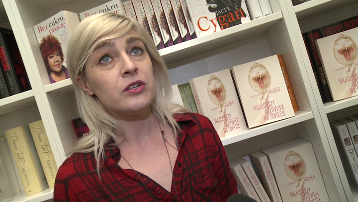 Małgorzata Halber dzięki swojej książce dostała pracę w Rock Radiu