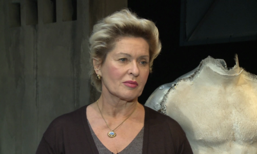 Ewa Kasprzyk jako Martha w kultowym spektaklu „Kto się boi Virginii Woolf? „
