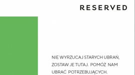 Drugie życie ubrań i radość pomagania. Reserved zbiera używaną odzież dla potrze