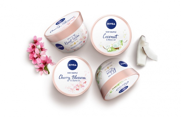 Perełki olejków zamknięte w nowych Sufletach do ciała NIVEA