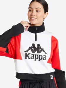 Bluza damska Kappa_dostępny w GO Sport_159zł Jesień w sportowym stylu Nowe kolekcje FILA i Kappa w GO Sport