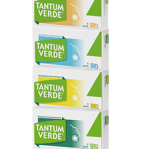 TANTUM_VERDE_30_packshoty_pion_w2 Boli gardło? Na co zwrócić uwagę przy zakupie pastylek do ssania?