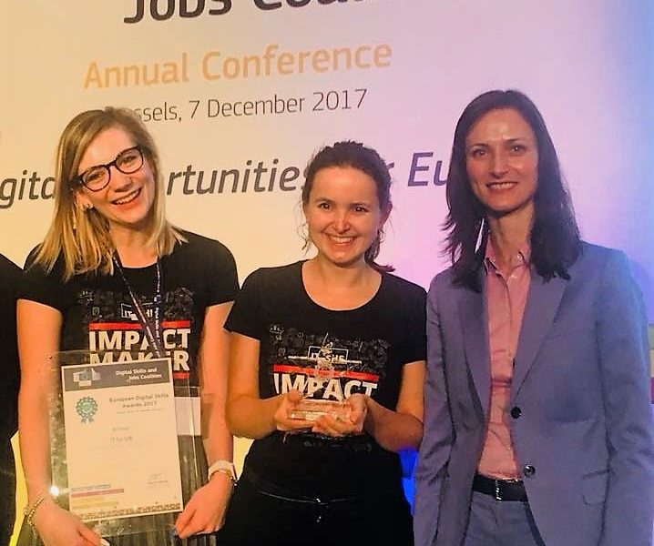 kobiety Polski projekt „IT for SHE” najlepszym działaniem w Europie dla kobiet