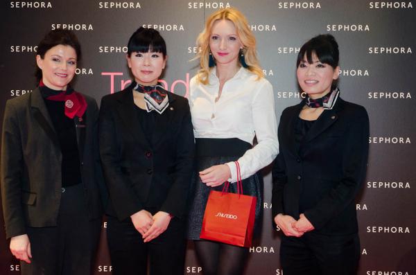 Sephora-K Kuncewicz i specjalistki Shiseido z Japonii