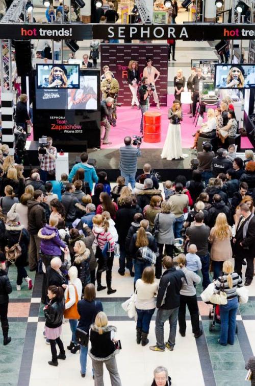 Sephora-Trend Report Podium