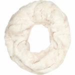 CREAM-FAUX-FUR-SNOOD1 Złoto kontra szron i płatki śniegu