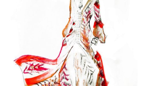 Katie Eary czyli gładkie, lejące się tkaniny, ekspresjonistyczne printy, seksowne kostiumy kąpielowe i modne akcesoria