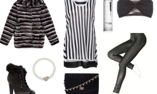 Black and White w postaci kratek, pasków, groszków czy nieregularnych wzorów