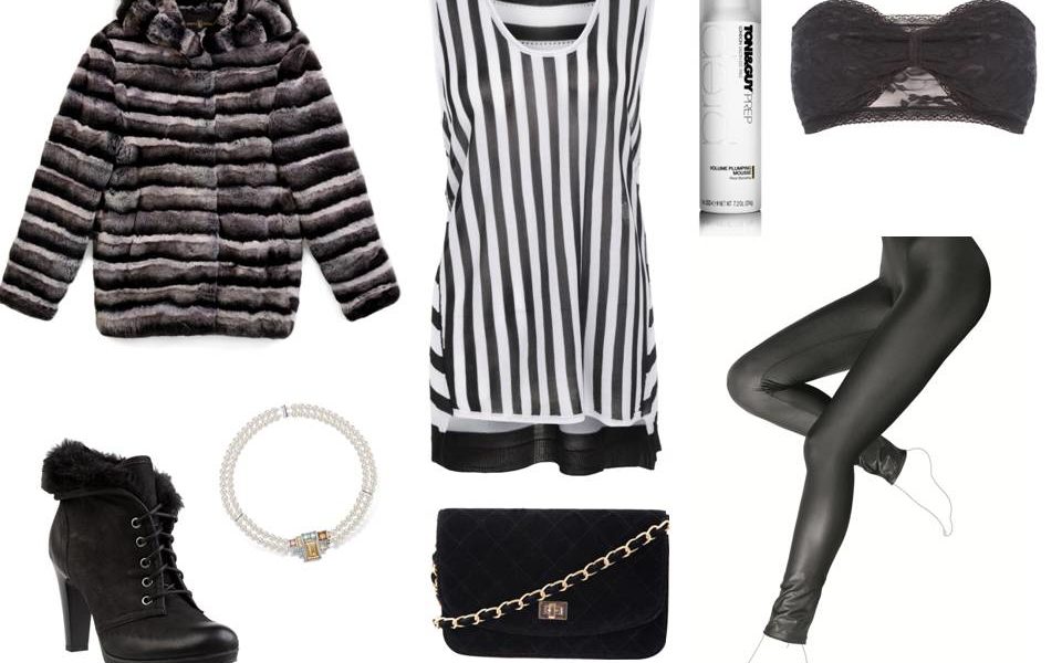 Black and White w postaci kratek, pasków, groszków czy nieregularnych wzorów