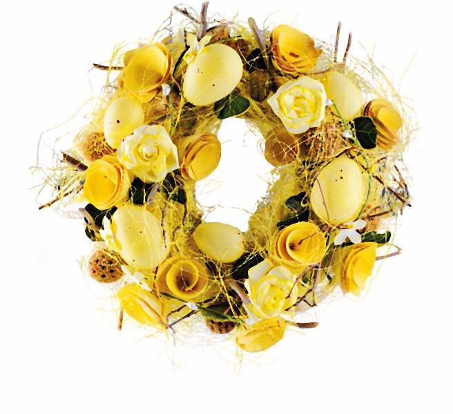 Na Święta Wielkanocne kolekcja świąteczna to tradycyjnie wiosenne: żółcie, zielenie oraz biel.