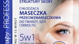 SOS CHŁODZĄCA MASECZKA PRZECIWZMARSZCZKOWA DO TWARZY, SZYI I DEKOLTU 5w1 Evelin