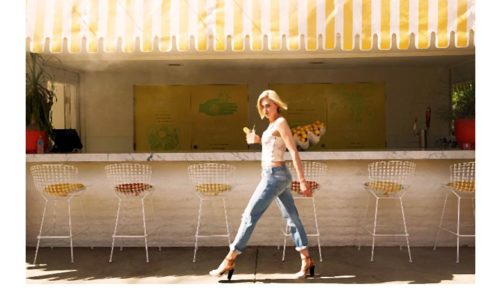 Wibrujące kolorami, żywe geometryczne grafiki i pikselowe wzory, wiosna i lato 2014