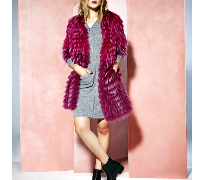 Hitem jest fuksja, stylowy zestaw idealny na grudniowe spotkania