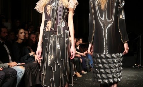 Gatta na pokazie Gosi Baczyńskiej podczas Paris Fashion Week 2015!