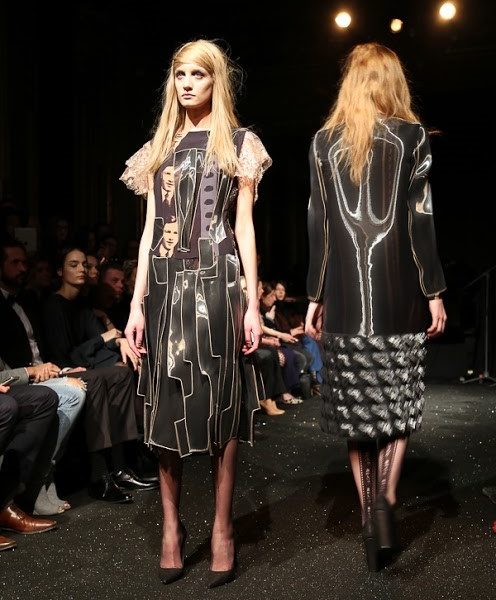 Gatta na pokazie Gosi Baczyńskiej podczas Paris Fashion Week 2015!