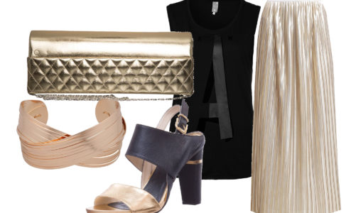 Złoty akcent najmodniejszy w tym sezonie!