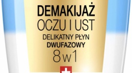 Eveline Cosmetics Delikatny dwufazowy płyn do demakijażu oczu i ust 8 w 1